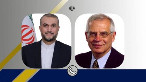 امیرعبداللهیان: دیدگاه های ایران درباره ایده های عرضه شده از جانب مورا به وی منتقل شده است