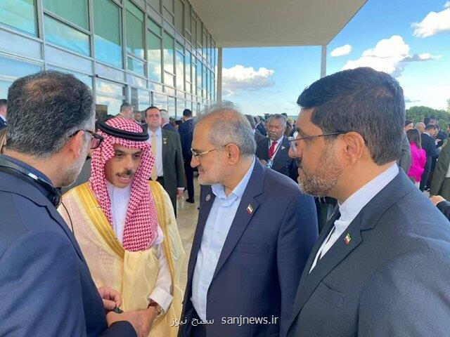 دیدار وزیر خارجه عربستان با فرستاده رئیس جمهور به برزیل