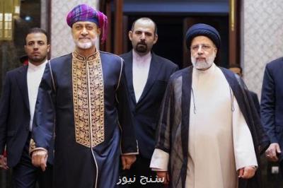 لباس ویژه سلطان عمان در مهمانی رئیسی