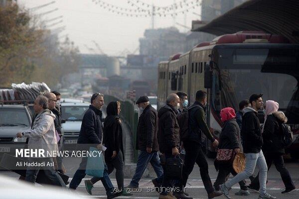 دمای هوای تهران کاهش می یابد