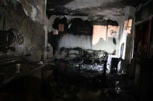 آتشسوزی عمدی یک رستوران در رضوانشهر