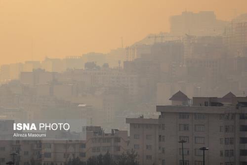کیفیت هوا در تهران و ۹ شهرستان استان در وضعیت قرمز