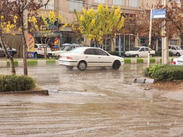 بارش برف و باران در 6 استان