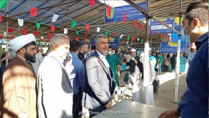 بازدید مدیران شهرداری تهران از جایگاه های عرضه دام