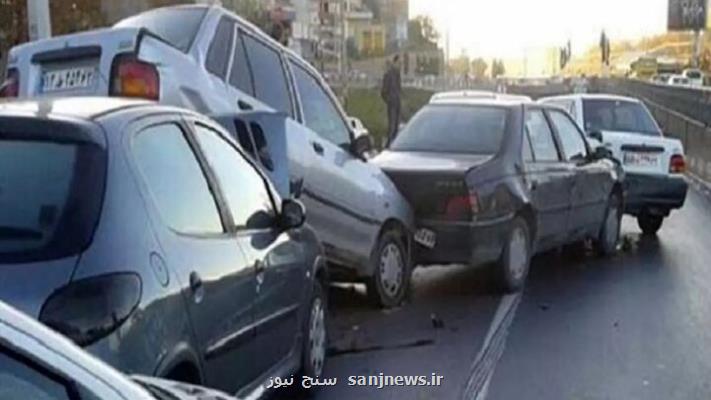 وقوع ۸ فقره تصادف مرگبار در تهران طی هفته دوم مردادماه