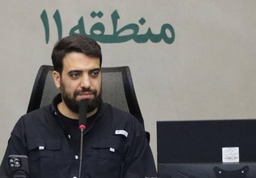 حضور شهردار منطقه ۱۱ تهران در بیمارستان روزبه به مناسبت روز پرستار