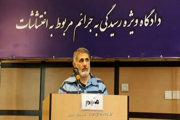 حکم ساعدی نیا تأیید شد ۱۲ سال حبس و مصادره همه اموال