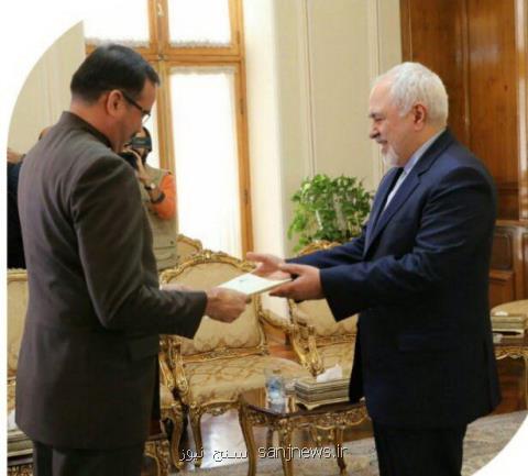 دیدار سفیر جدید ونزوئلا در تهران با ظریف