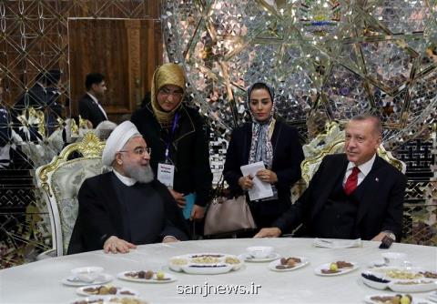 رایزنی روحانی و اردوغان درباره مبارزه با تروریسم و توسعه روابط تجاری