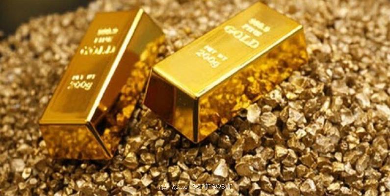 افزایش 100 دلاری نرخ طلا در یك ماه
