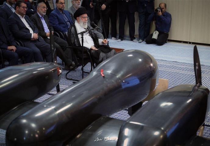 پهپاد جدیدی كه در حضور رهبری نمایش داده شد را بشناسید، برنامه ایران برای ساخت پهپادهای دو موتوره بعلاوه عكس