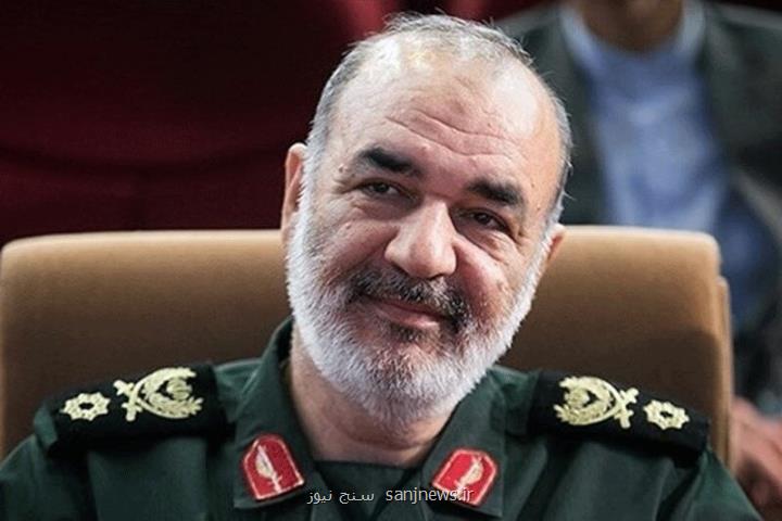 تقدیر سرلشكر سلامی از فرمانده سپاه قدس گیلان برای ساماندهی بسیجیان در مبارزه با كرونا
