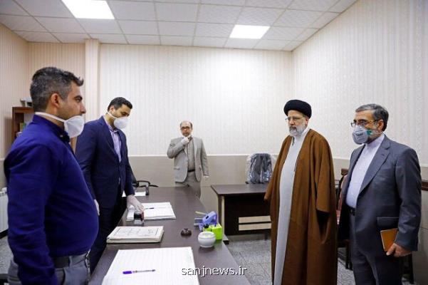 بازدید رئیس قوه قضاییه از شعبه كشیك دادسرای تهران