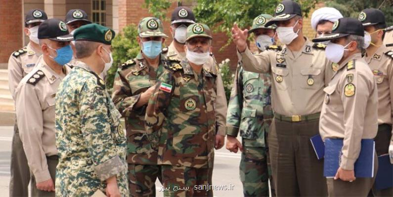 بازدید سرزده سرلشكر موسوی از دانشگاه افسری امام علی(ع)  بعلاوه عكس