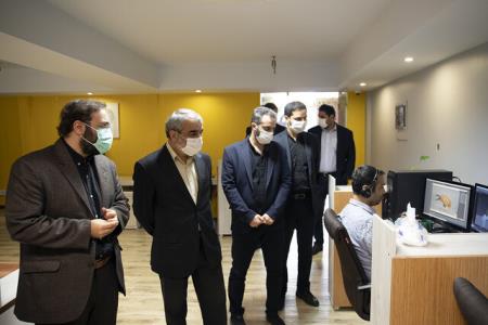 بازدید كدخدایی از مراحل ساخت مجموعه تلویزیونی دادستان