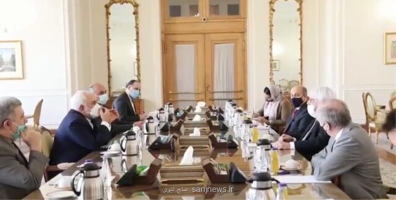 ظریف با نماینده ویژه سازمان ملل در امور یمن دیدار نمود